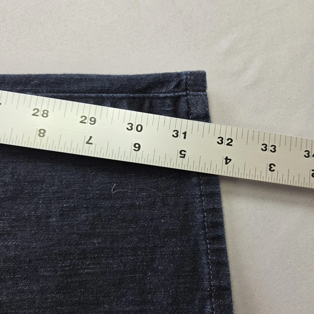 Polo Ralph Lauren Jeans Mens 42x32 Dark Blue Denim Varick Slim Straight Stretch